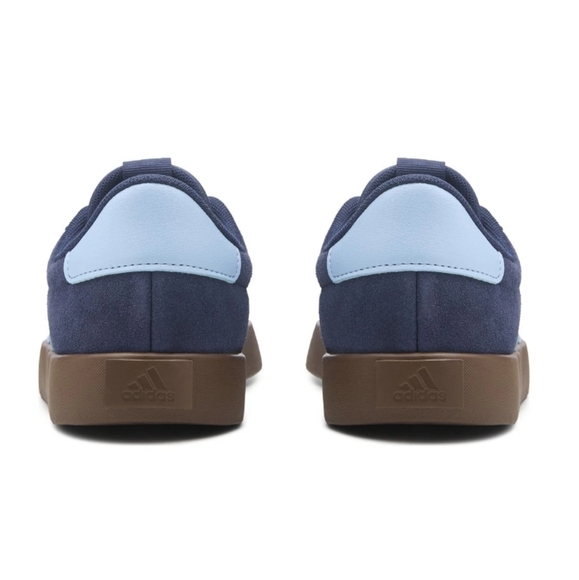 Adidas Dark Blue Sneakers with Light Blue Stripes - Picture 10 of 13